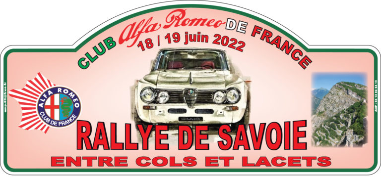 Rallye de Savoie, 18 et 19 Juin 2022