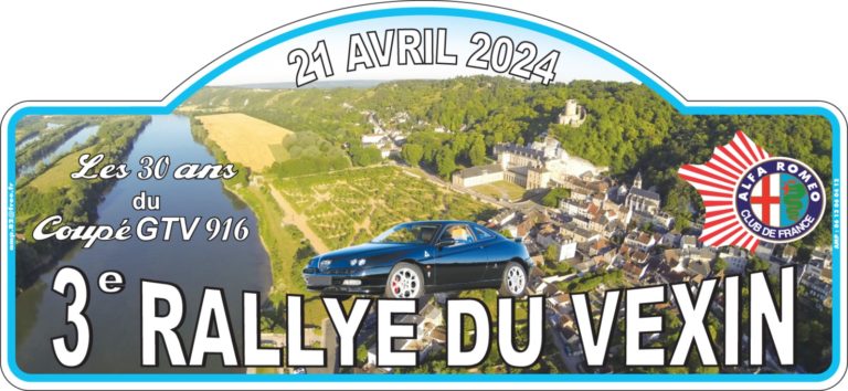 Troisième rallye du Vexin, 21 avril 2024, proposé en association avec l’ACCF